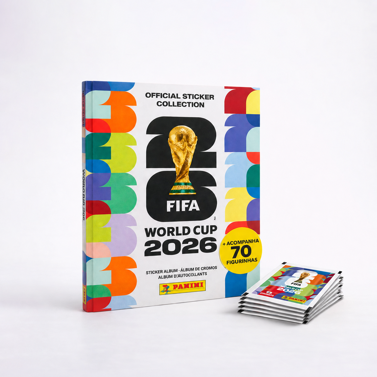 Álbum Premium De Figurinha Copa Do Mundo Fifa 2026 - Capa Dura